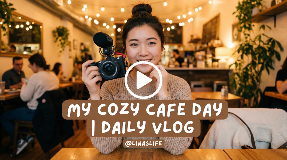 探花视频：周末咖啡馆治愈系生活VLOG